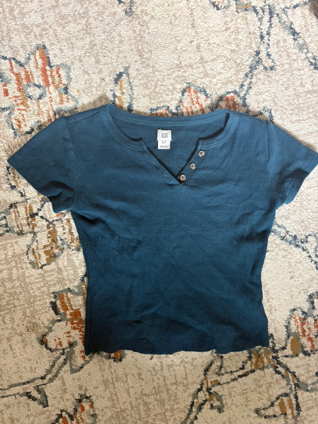 Blue Henley Shirt