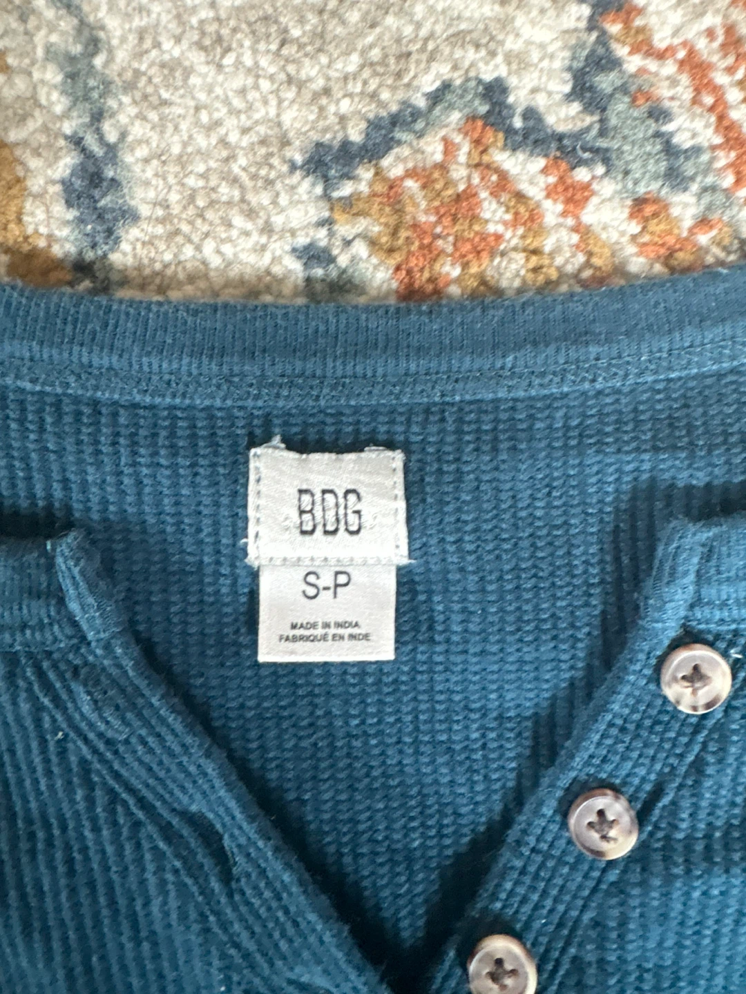Blue Henley Shirt - photo 3