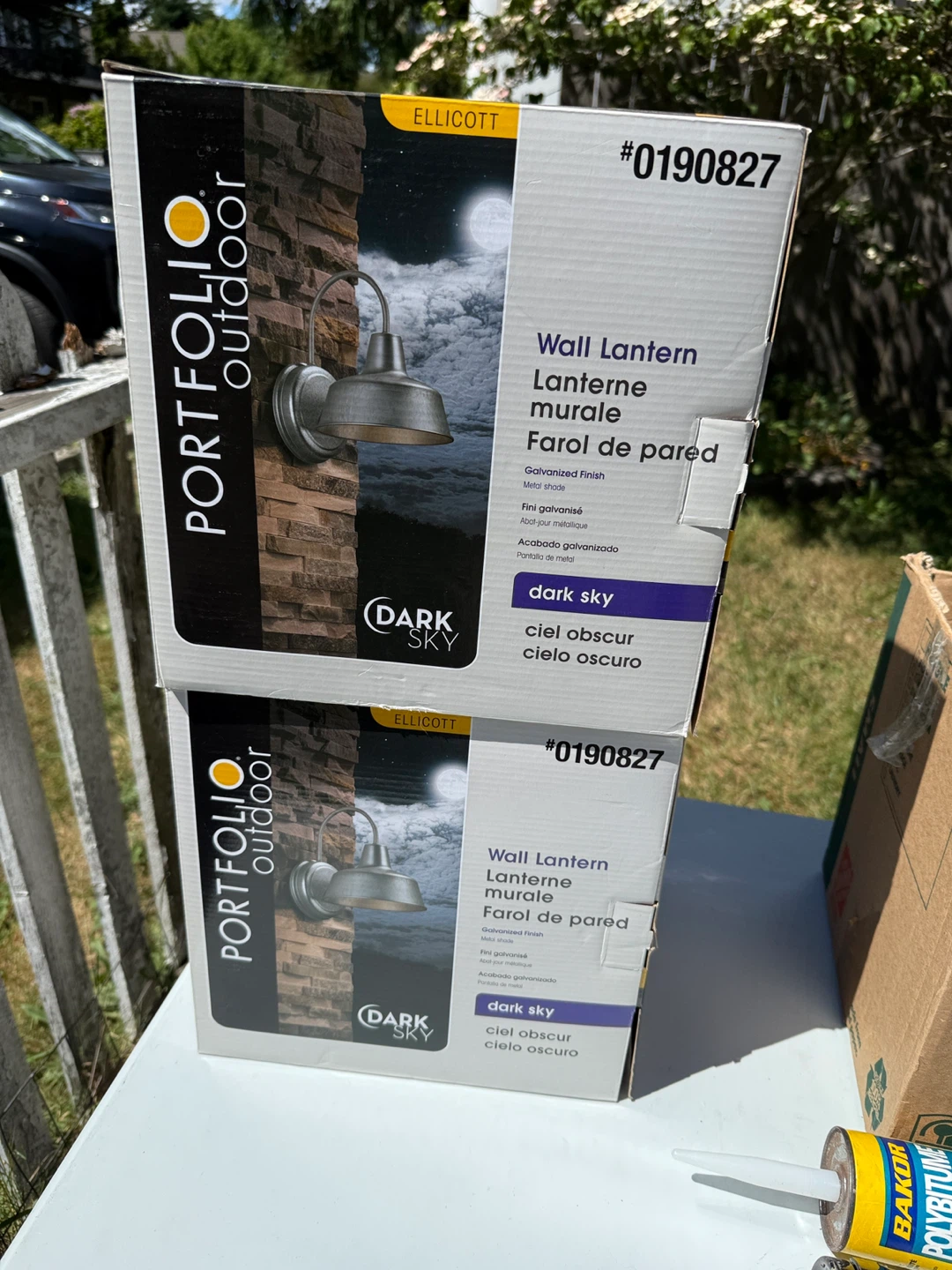 Brand new Exterior wall lights