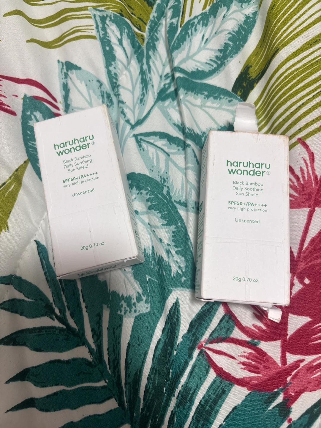 haruharu wonder Black Bamboo Daily Soothing Sun Shield SPF50+