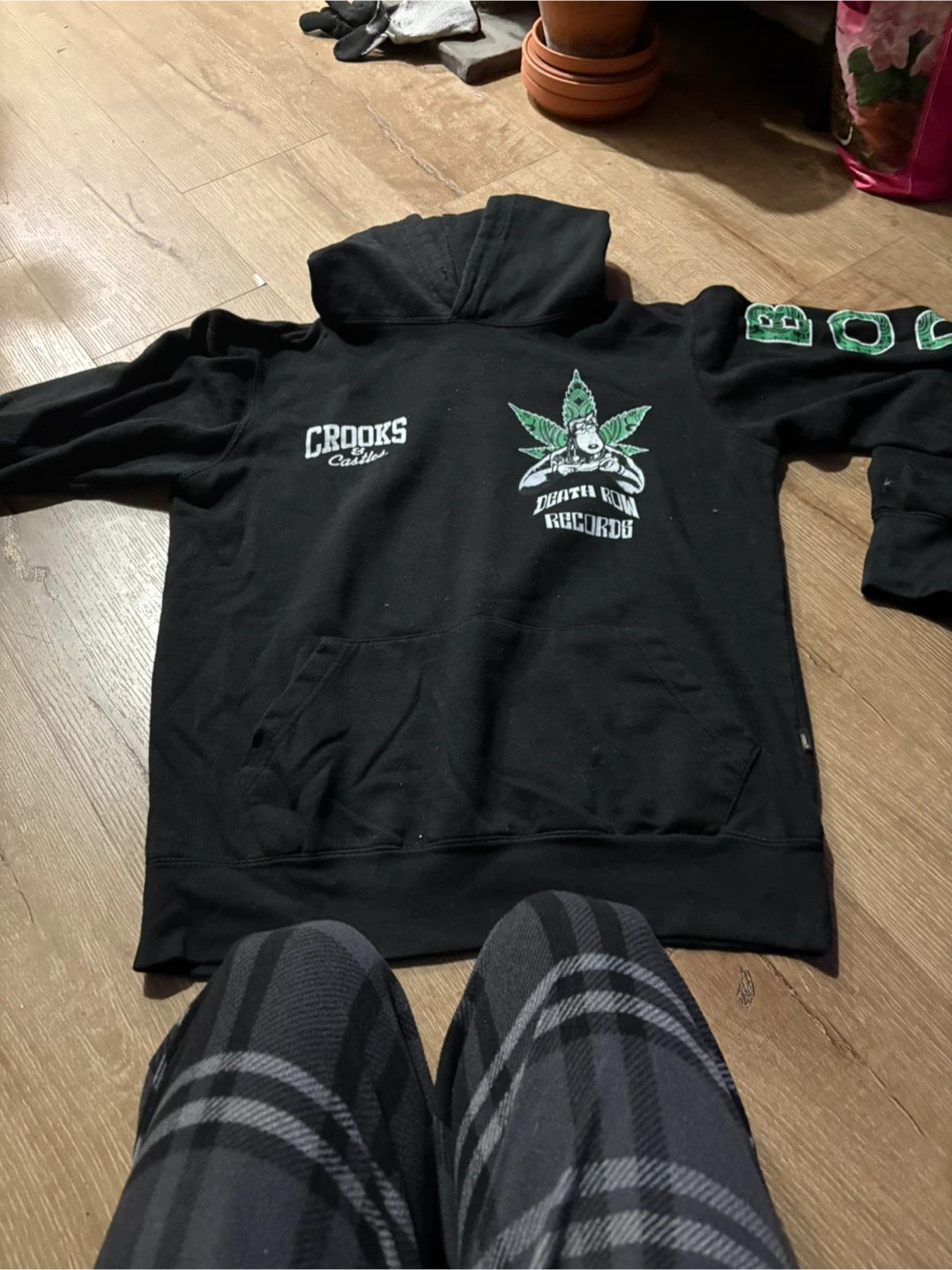 Crooks Castles x Death Row Records B.O.D.R Hoodie