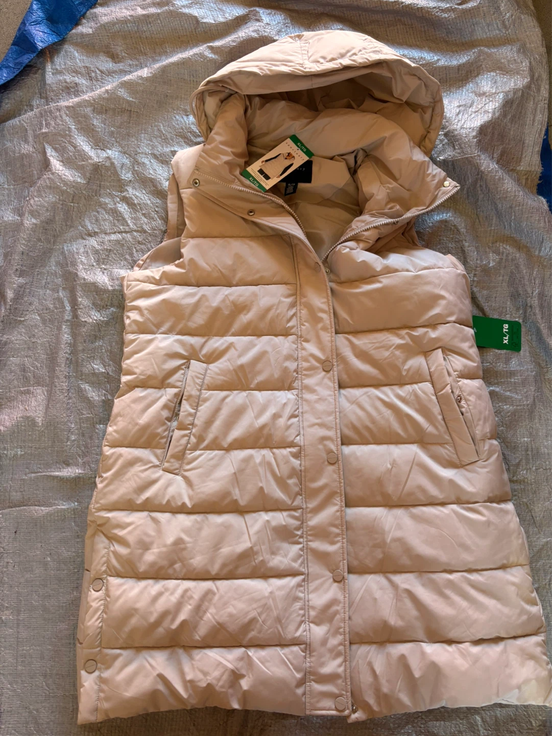 Ladies Sanctuary Puffer Vest XL/TG