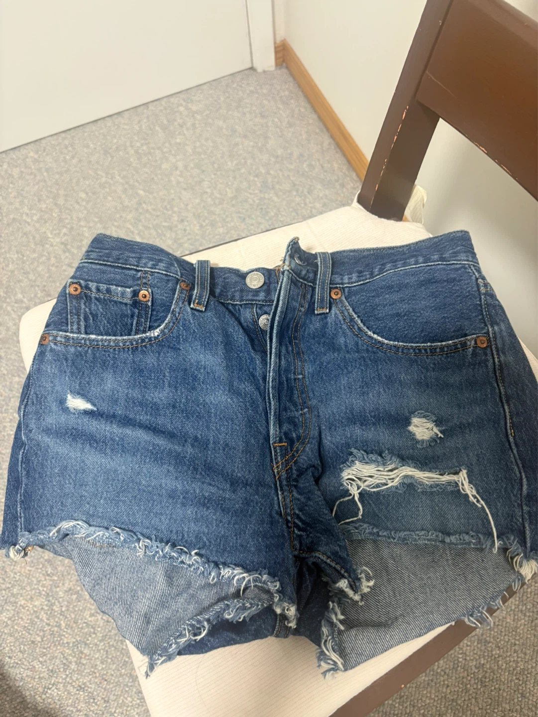 Levi's 501 Denim Cutoff Shorts