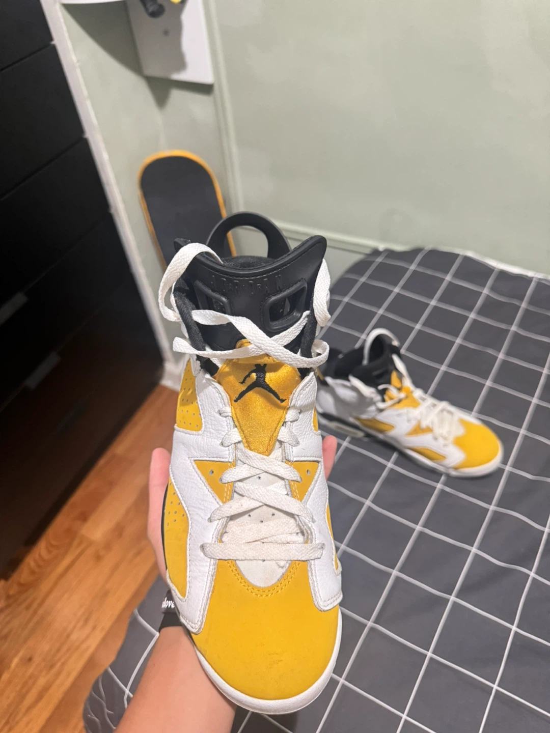Air Jordan 6 Retro 'Brazil World Cup' Sneakers - photo 3
