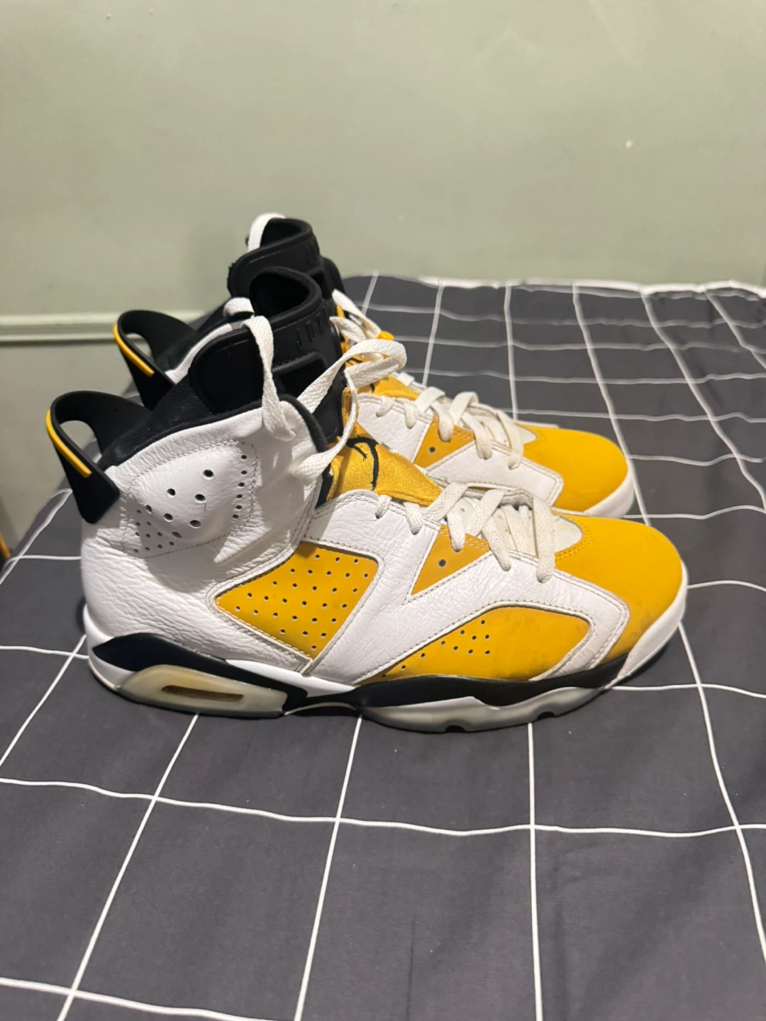 Air Jordan 6 Retro 'Brazil World Cup' Sneakers - photo 4