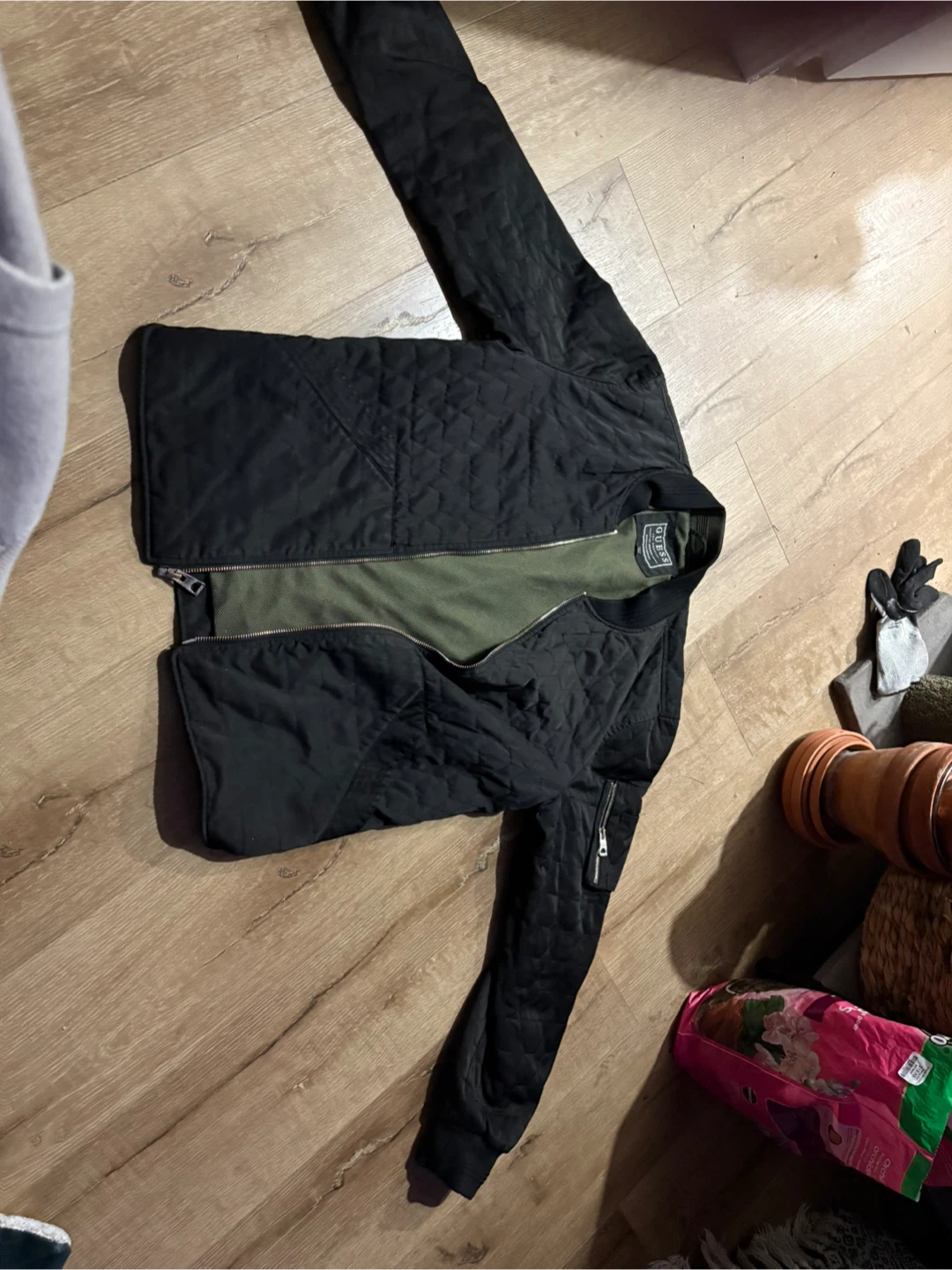 Guess Bomber Jacket - Black
