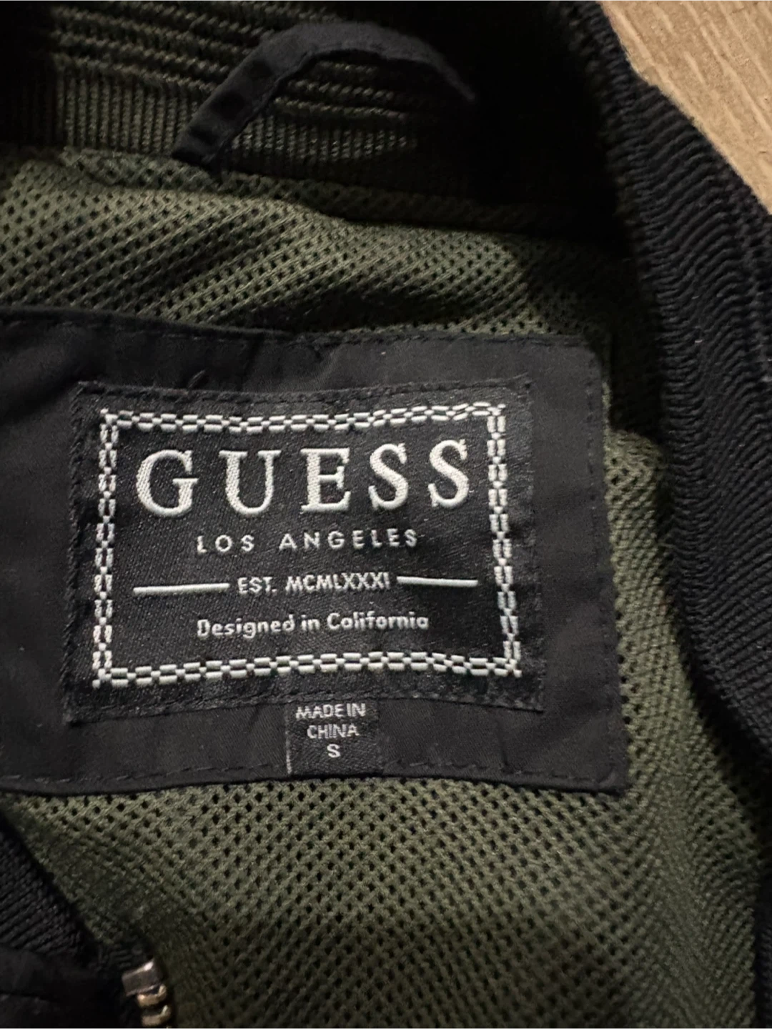Guess Bomber Jacket - Black - photo 2