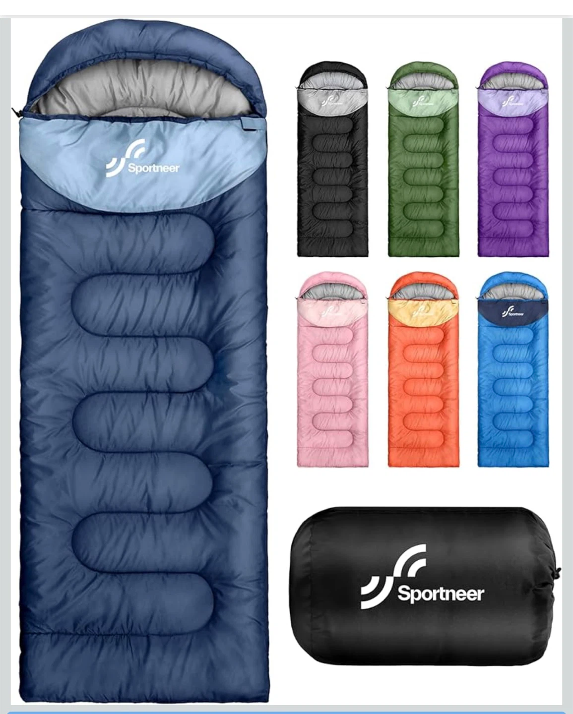Sportneer 3-Season Sleeping Bag