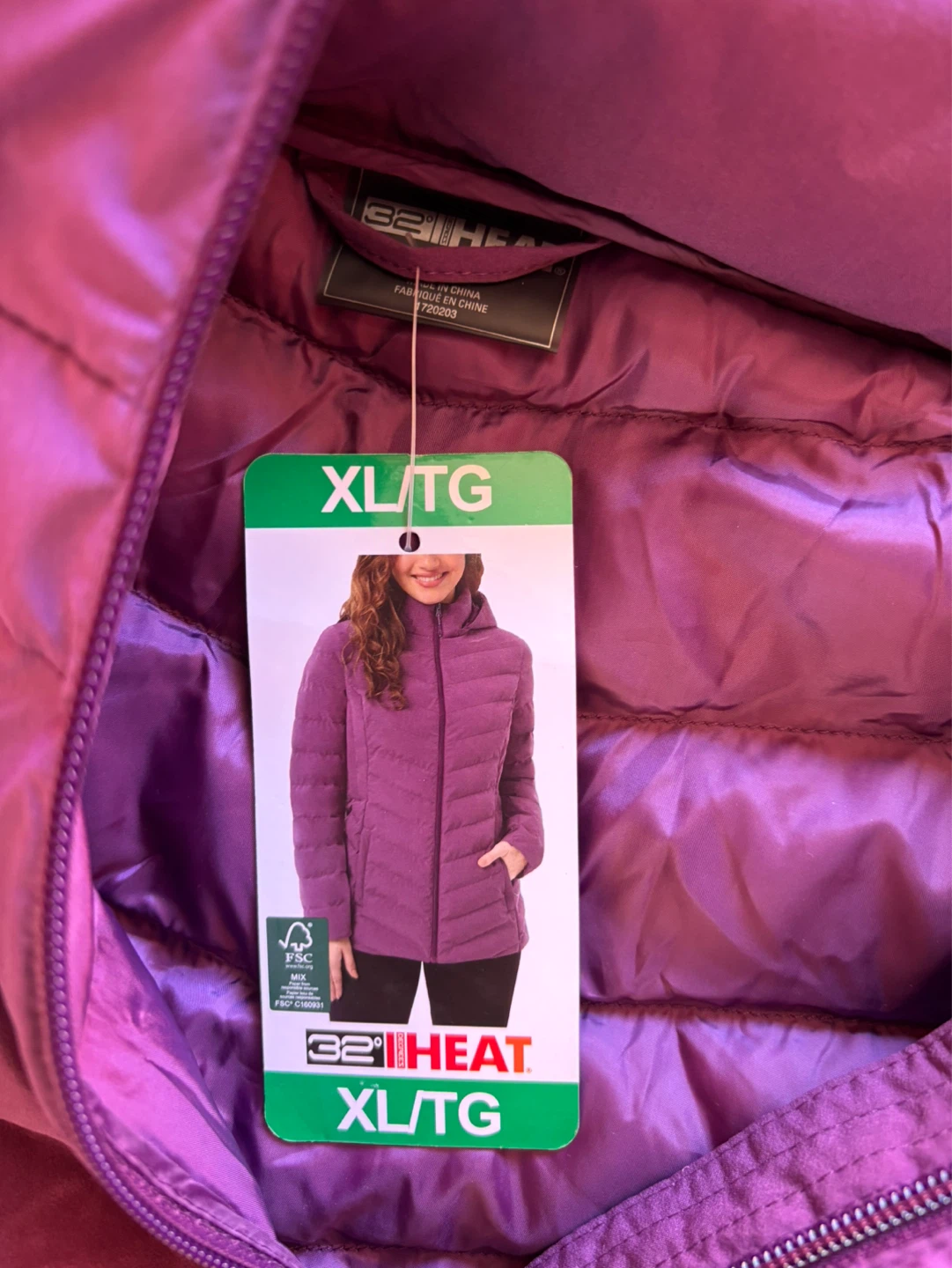 32° HEAT Women's Puffer Jacket XL - photo 3