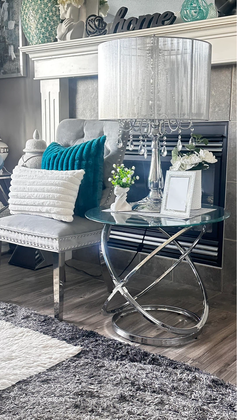 Glass Coffee Table One Side Table.. Everything Included - photo 3