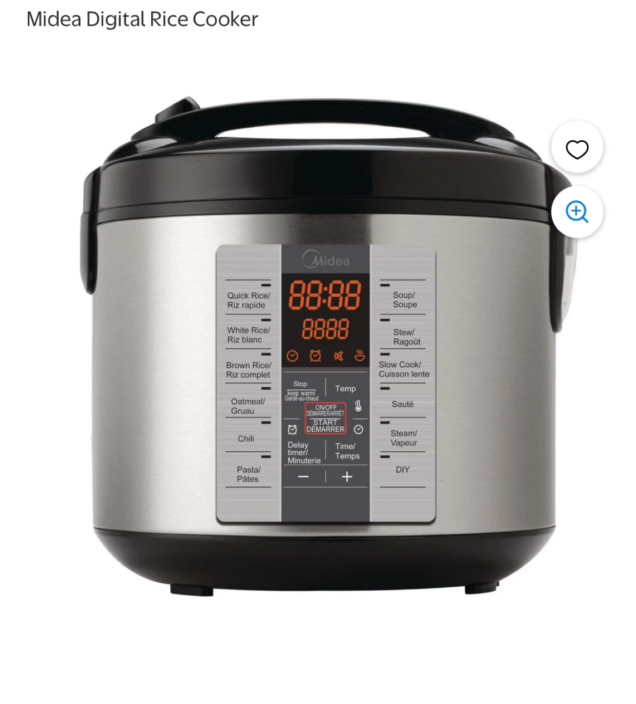 Midea Digital Rice Cooker