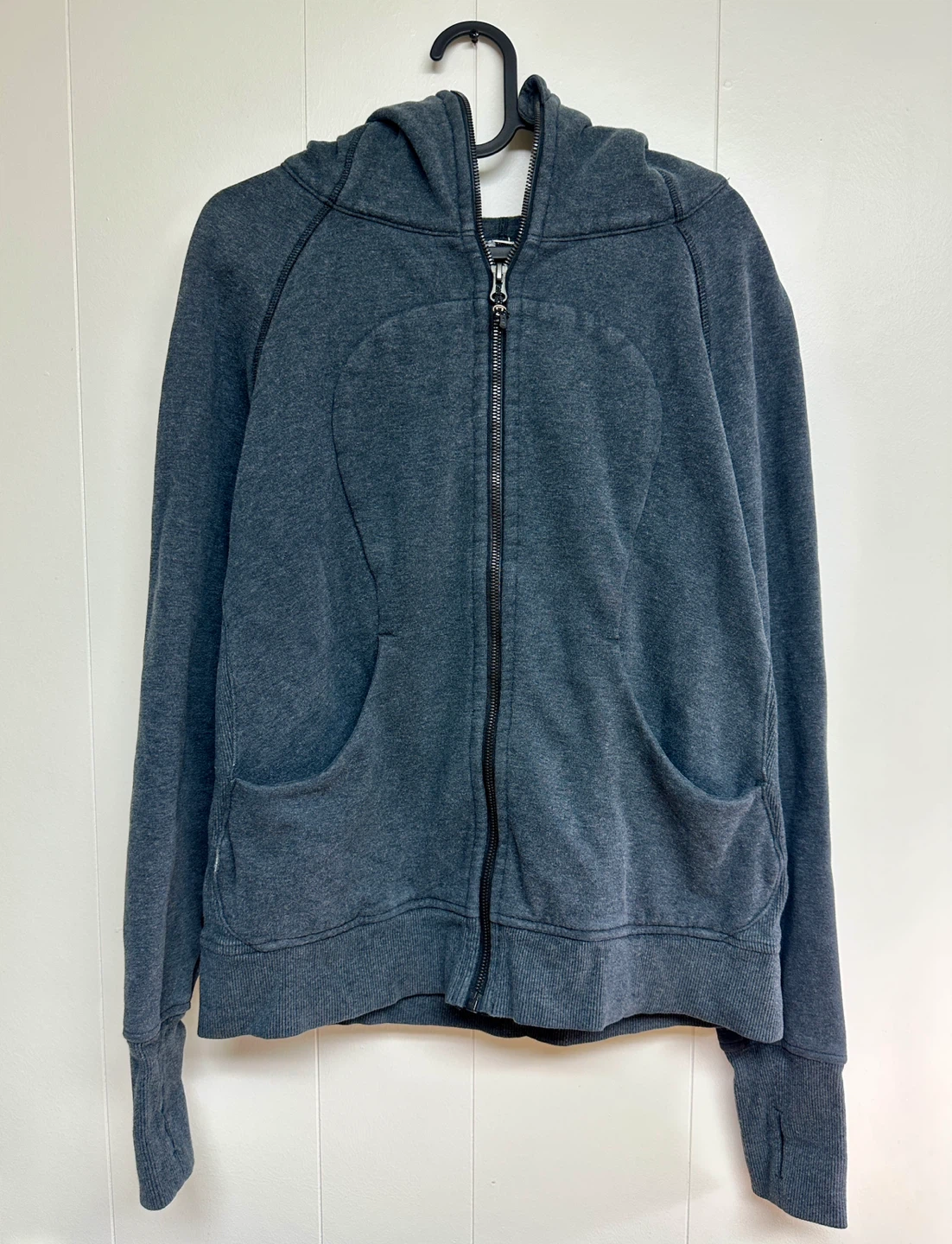 Lululemon Scuba Full-Zip Hoodie Heathered Gray