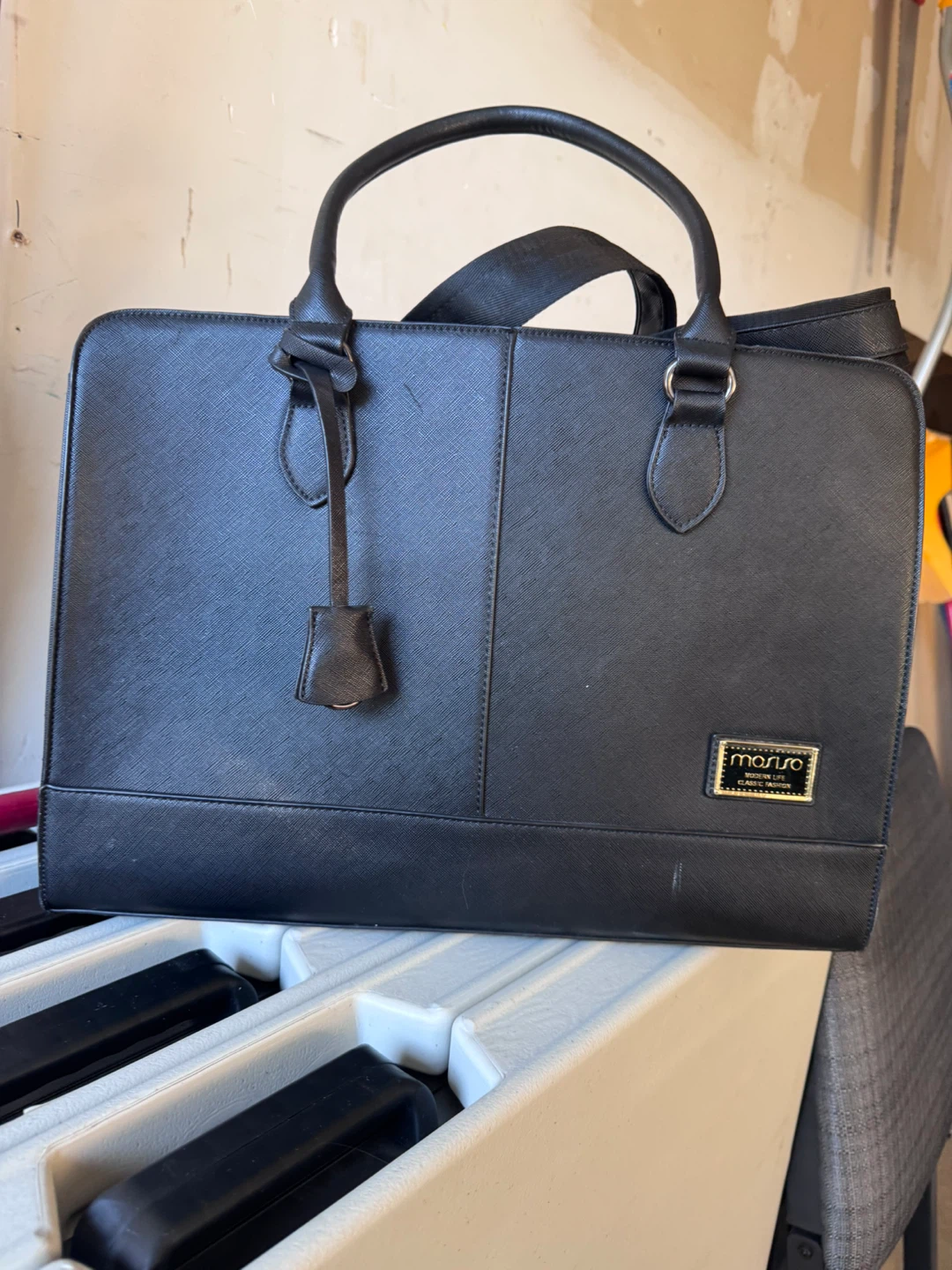 Marino Italian Leather Briefcase