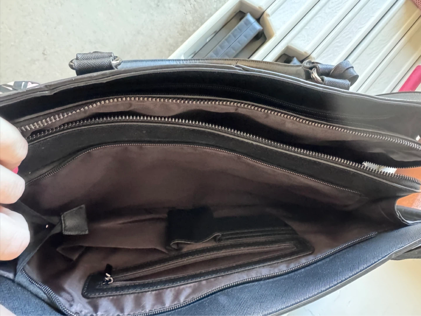 Marino Italian Leather Briefcase - photo 3