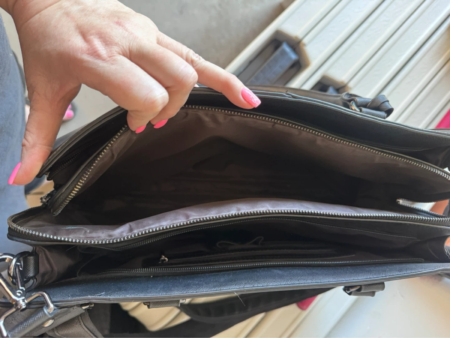 Marino Italian Leather Briefcase - photo 4