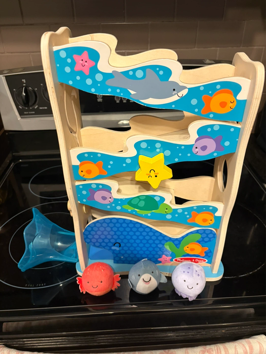 Melissa & Doug Wooden Ball Drop Toy