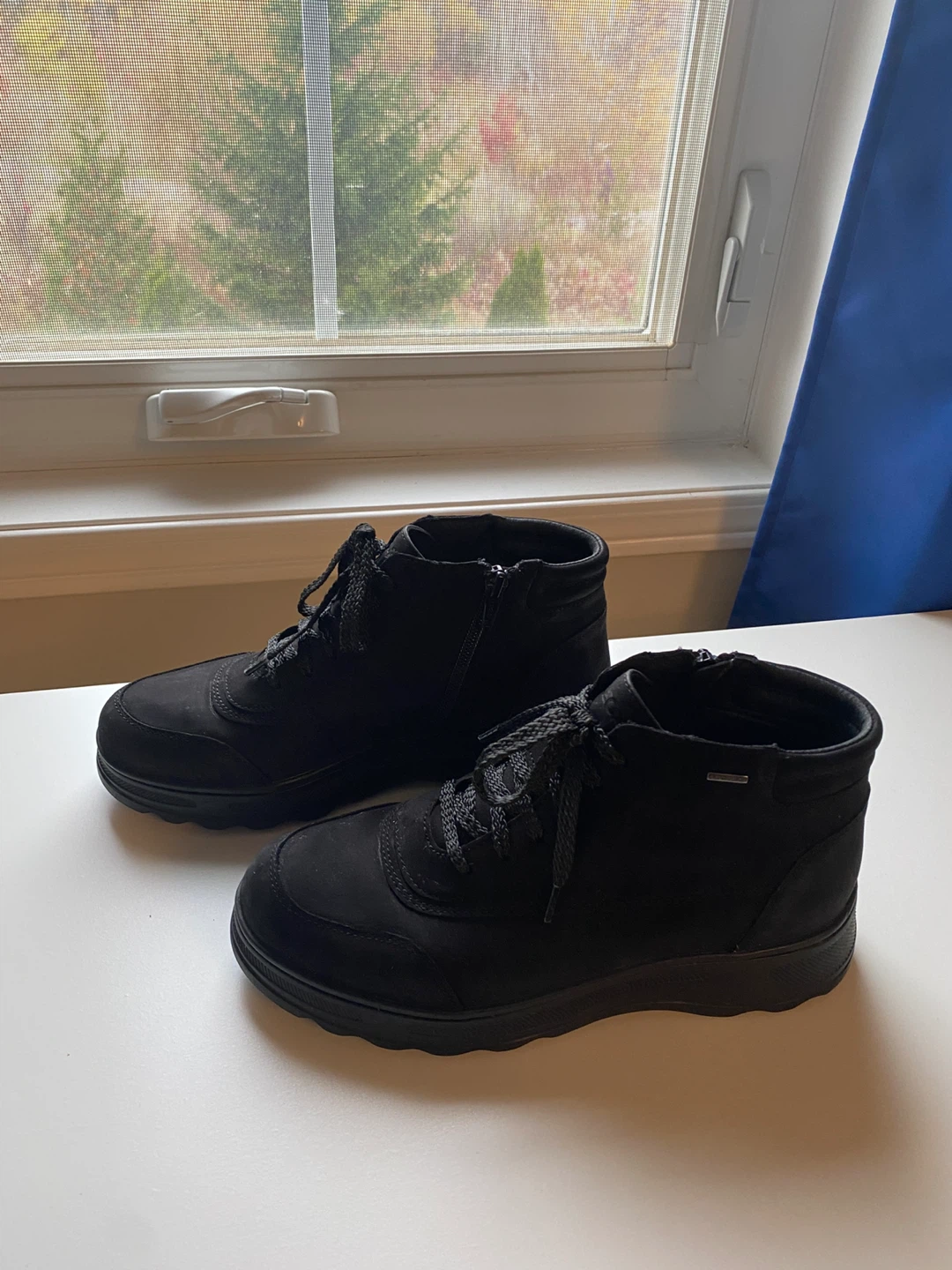 Geox Black Ankle Boots EU37