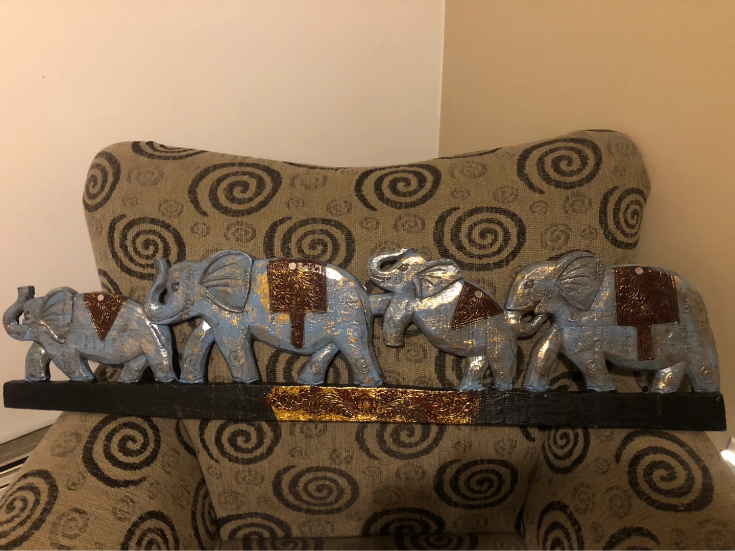 Wooden Elephant Wall Decor NEW never hung - photo 4