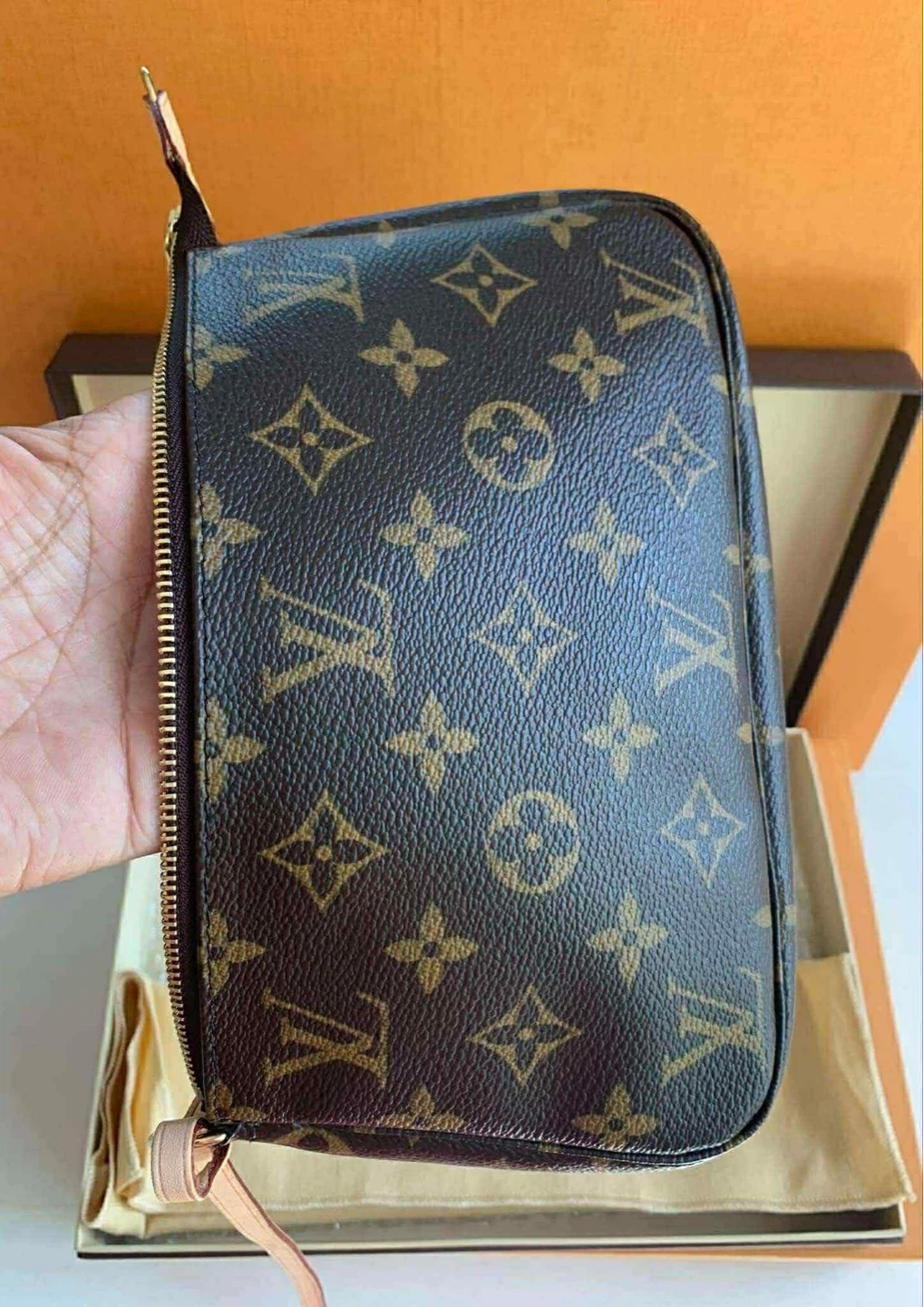 Authentic Louis Vuitton Monogram Pochette check more photos - photo 3