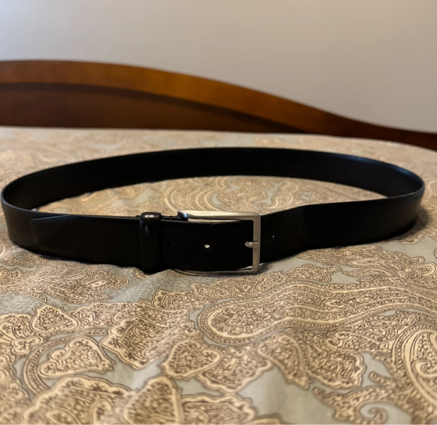 Hugo Boss Black Men's Leather Belt (Size 34)