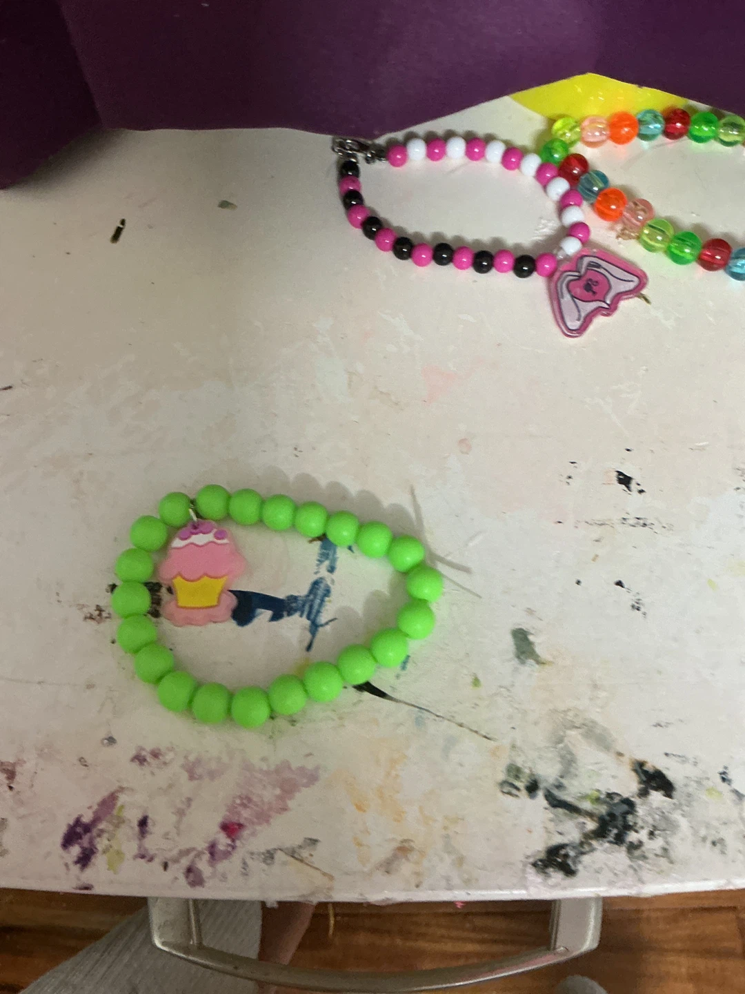 Beaded Bracelets with Charms - photo 5