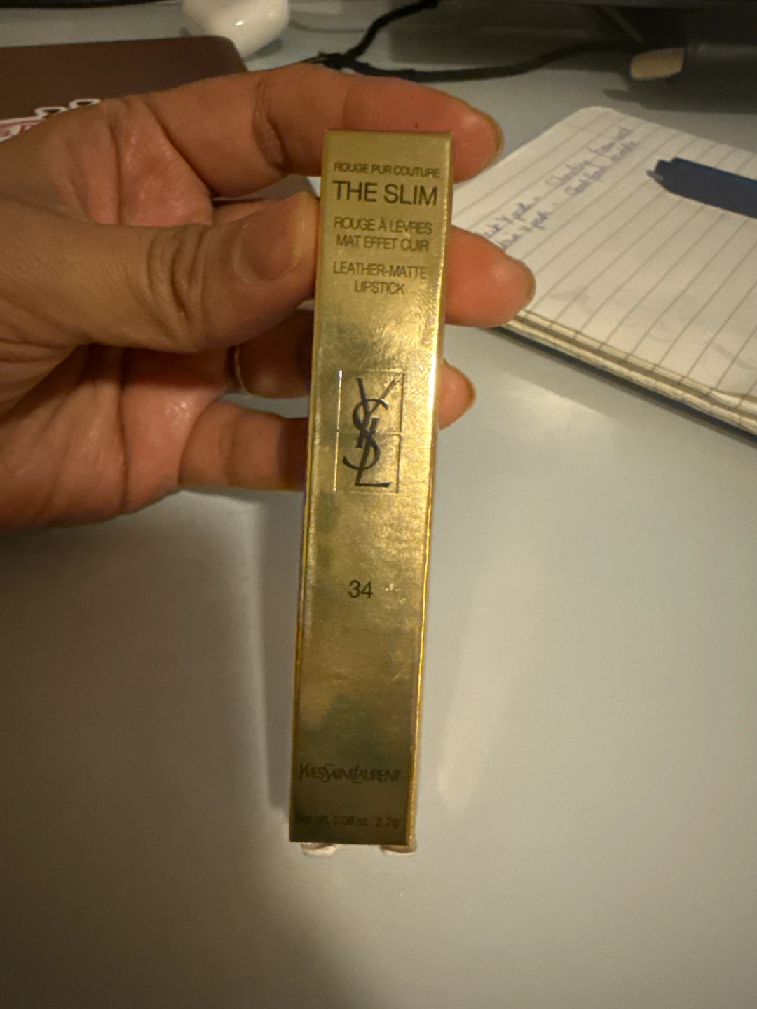 Yves Saint Laurent The Slim Matte Lipstick - Shade 34 - photo 2