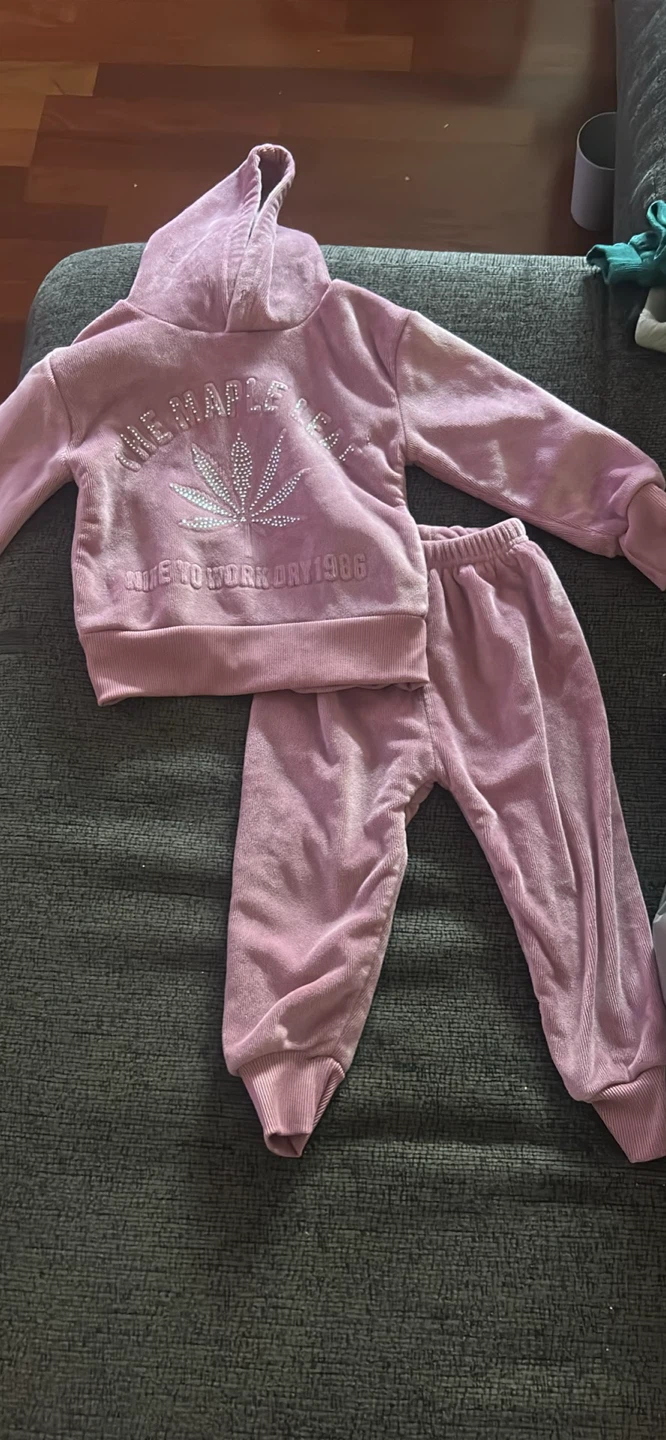 Kids Velvet Tracksuit Set Sized 12M - photo 2