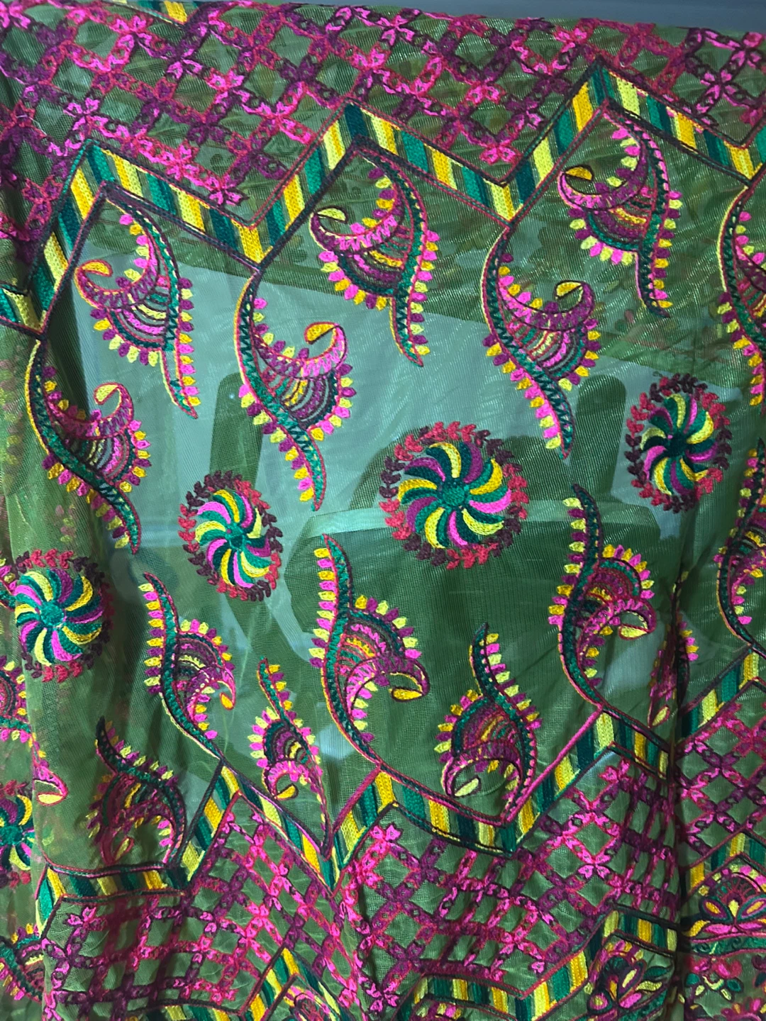 Pakistan fulkari dupputta - photo 2
