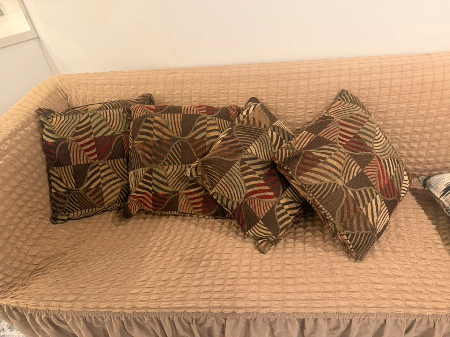 Set of 4 Decorative Throw Pillows