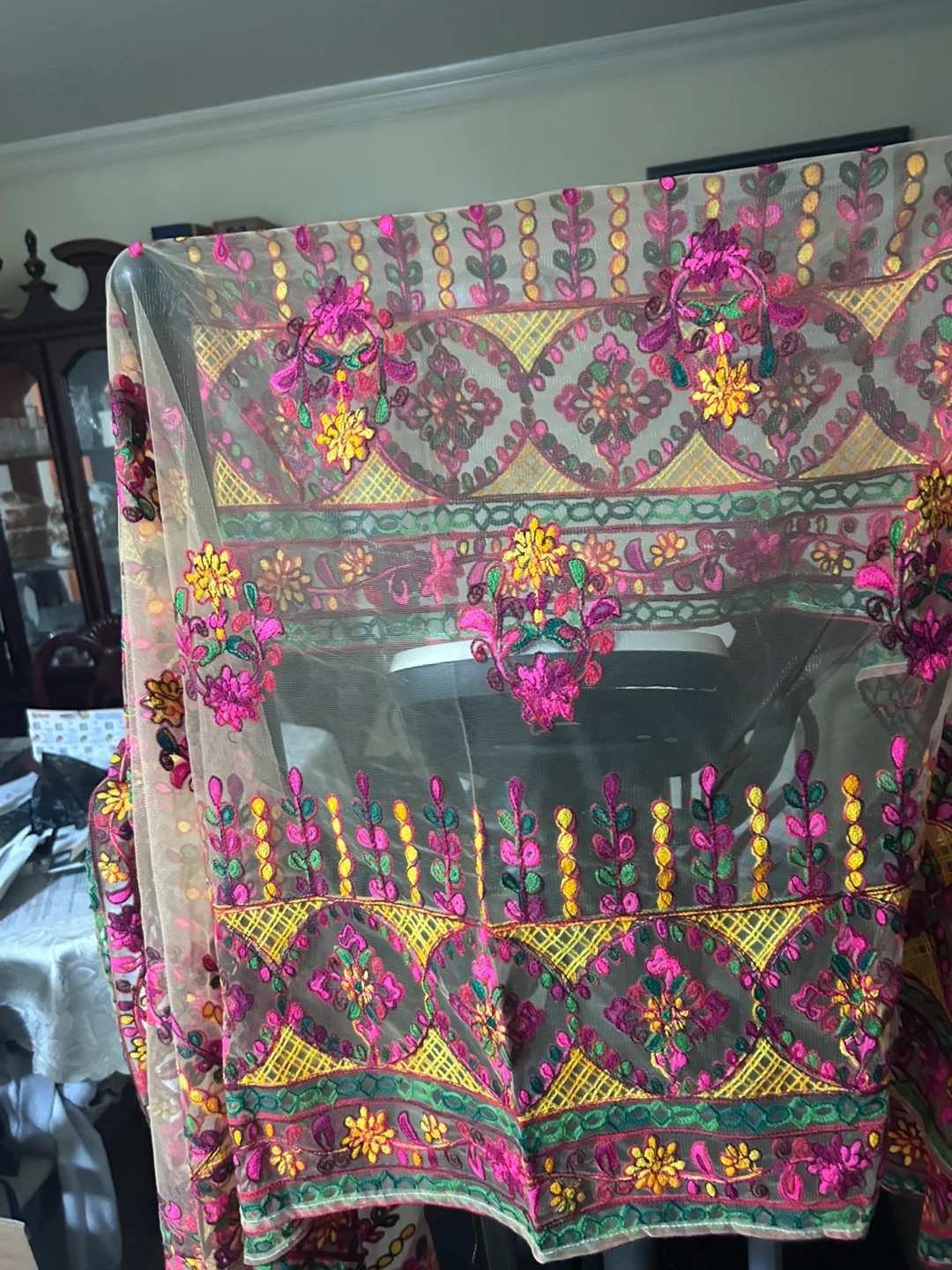 Pakistani net Dupputta - photo 2