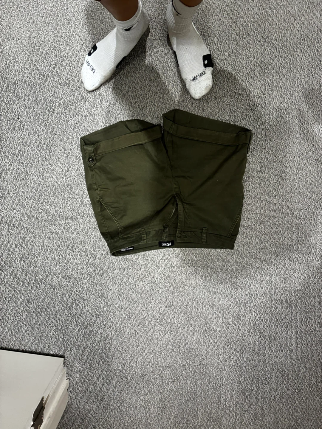 Buffalo David Bitton Olive Green Chinos Size 8