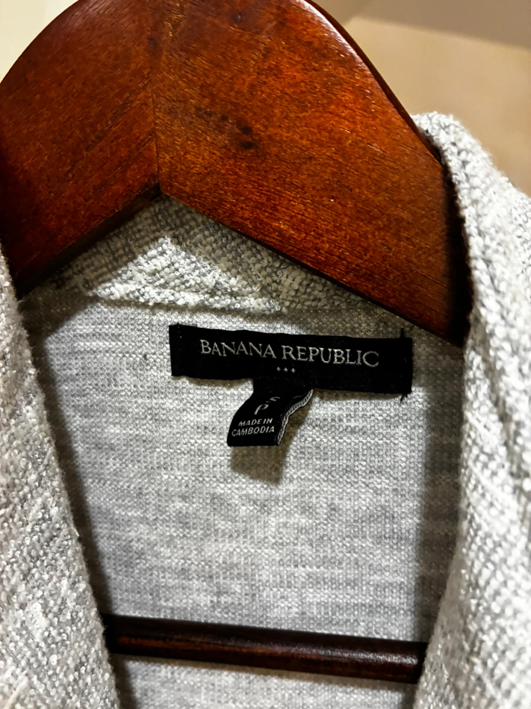 Banana Republic Grey Textured Blazer - Size P - photo 2