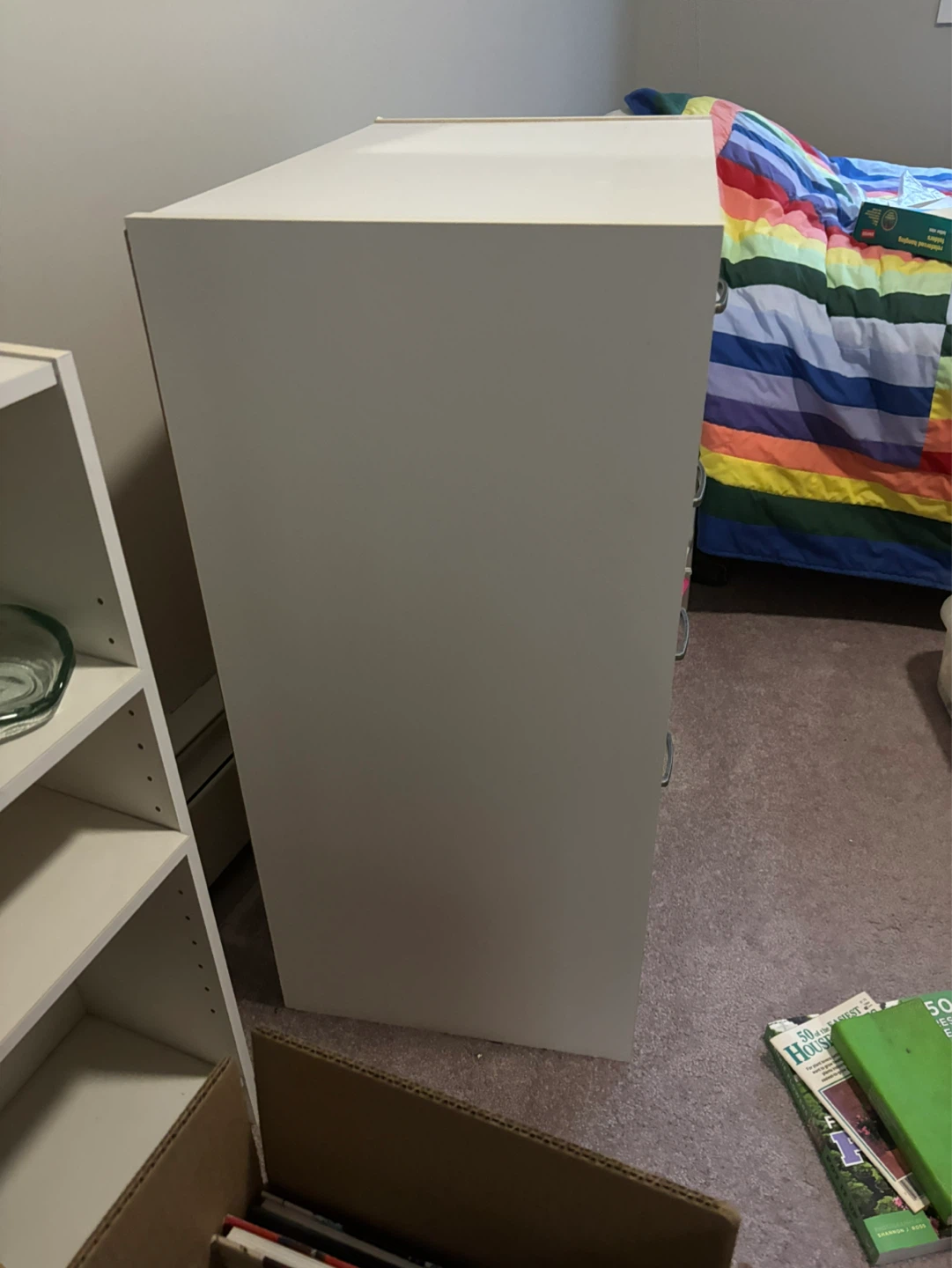 White 4-Drawer Dresser - photo 3