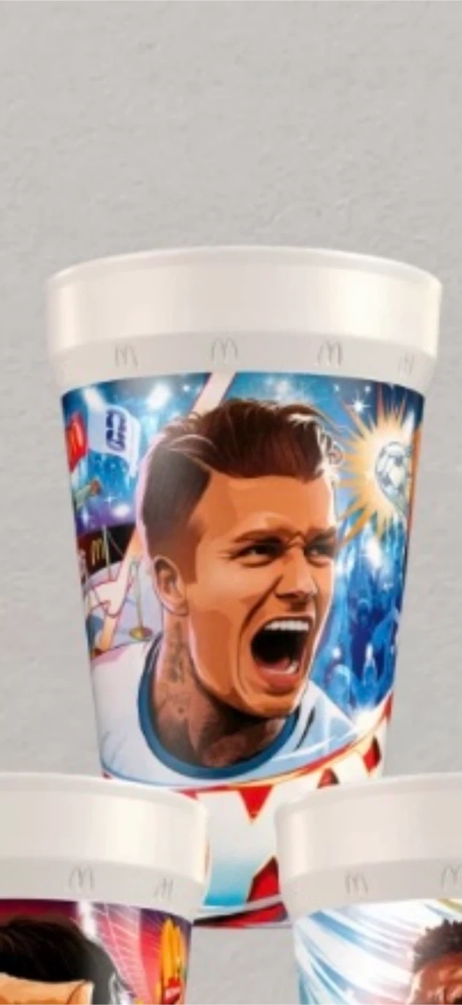 Mcdonalds Fifa Cup David Beckham!!