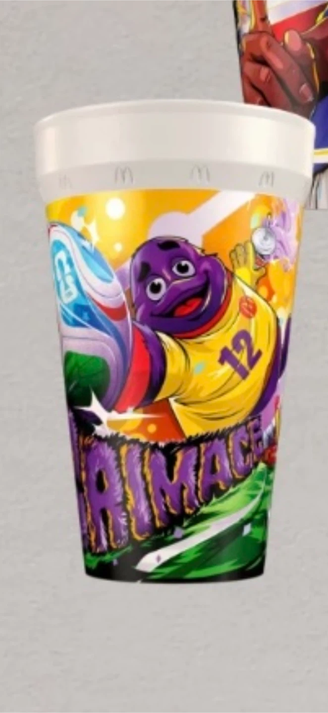 Mcdonalds Fifa Cup Grimace!!