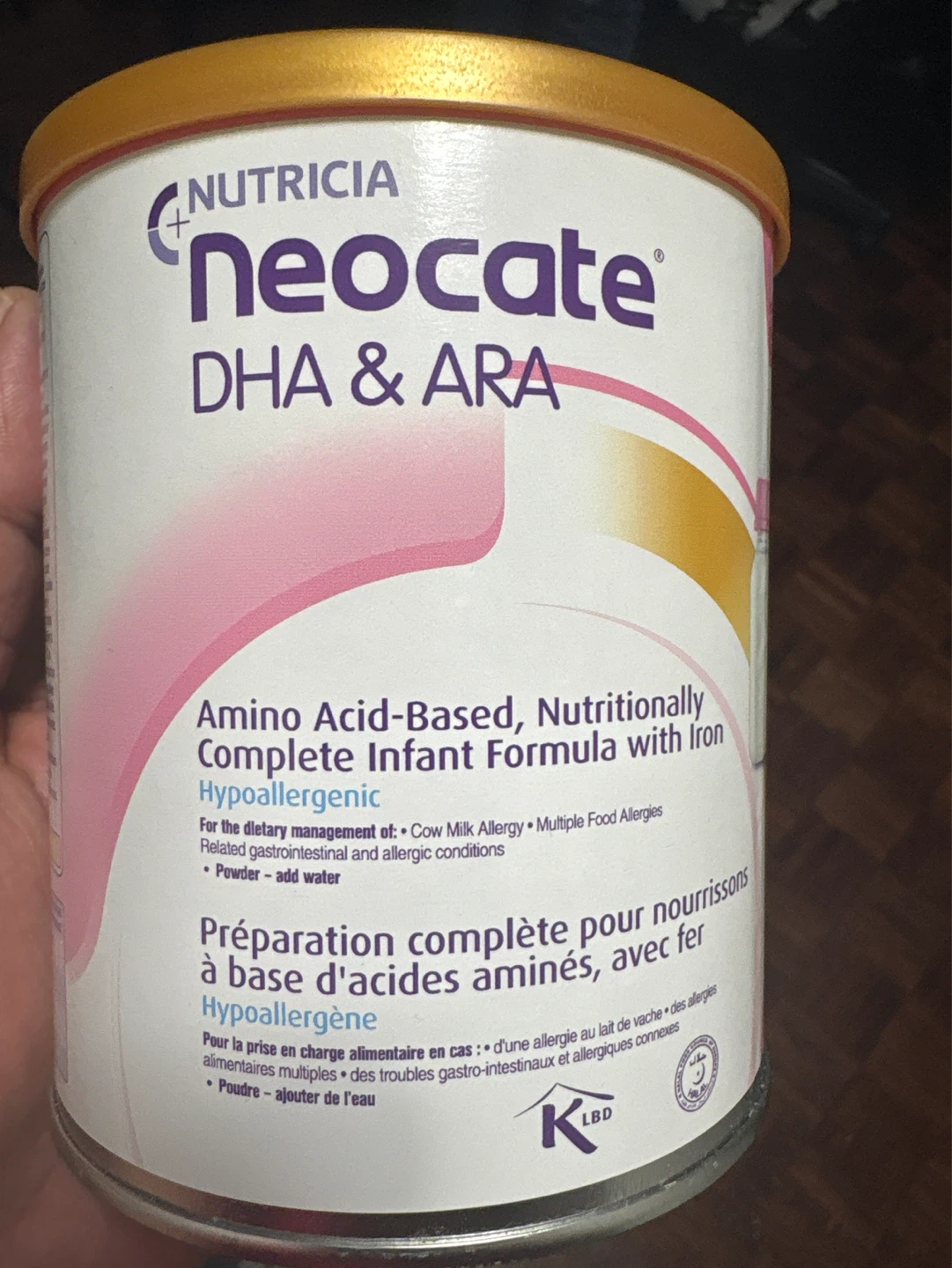 Nutricia Neocate DHA & ARA Infant Formula