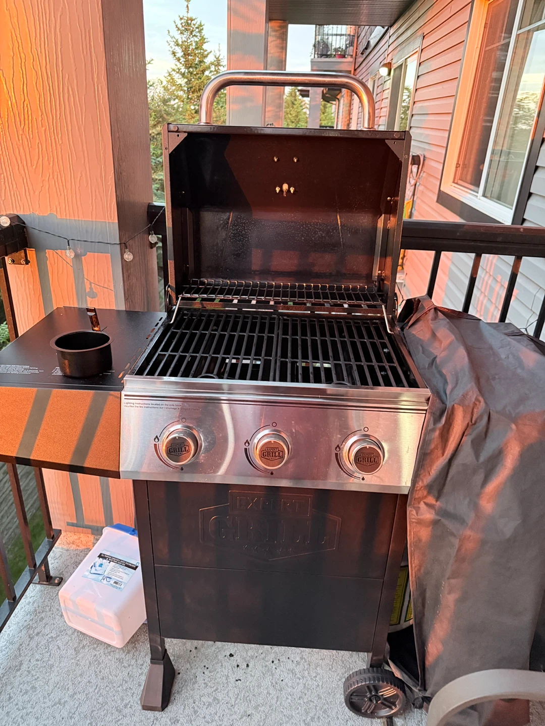 Expert Grill 3-Burner Propane BBQ with Propane Tank - photo 5