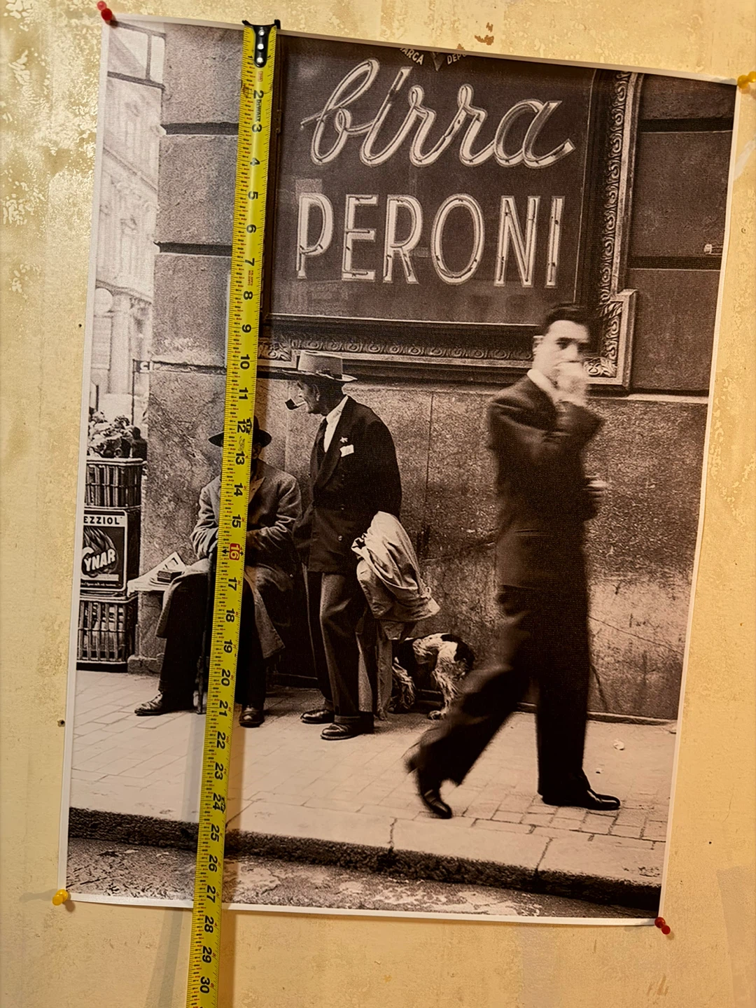 Birra Peroni Vintage Style Print
