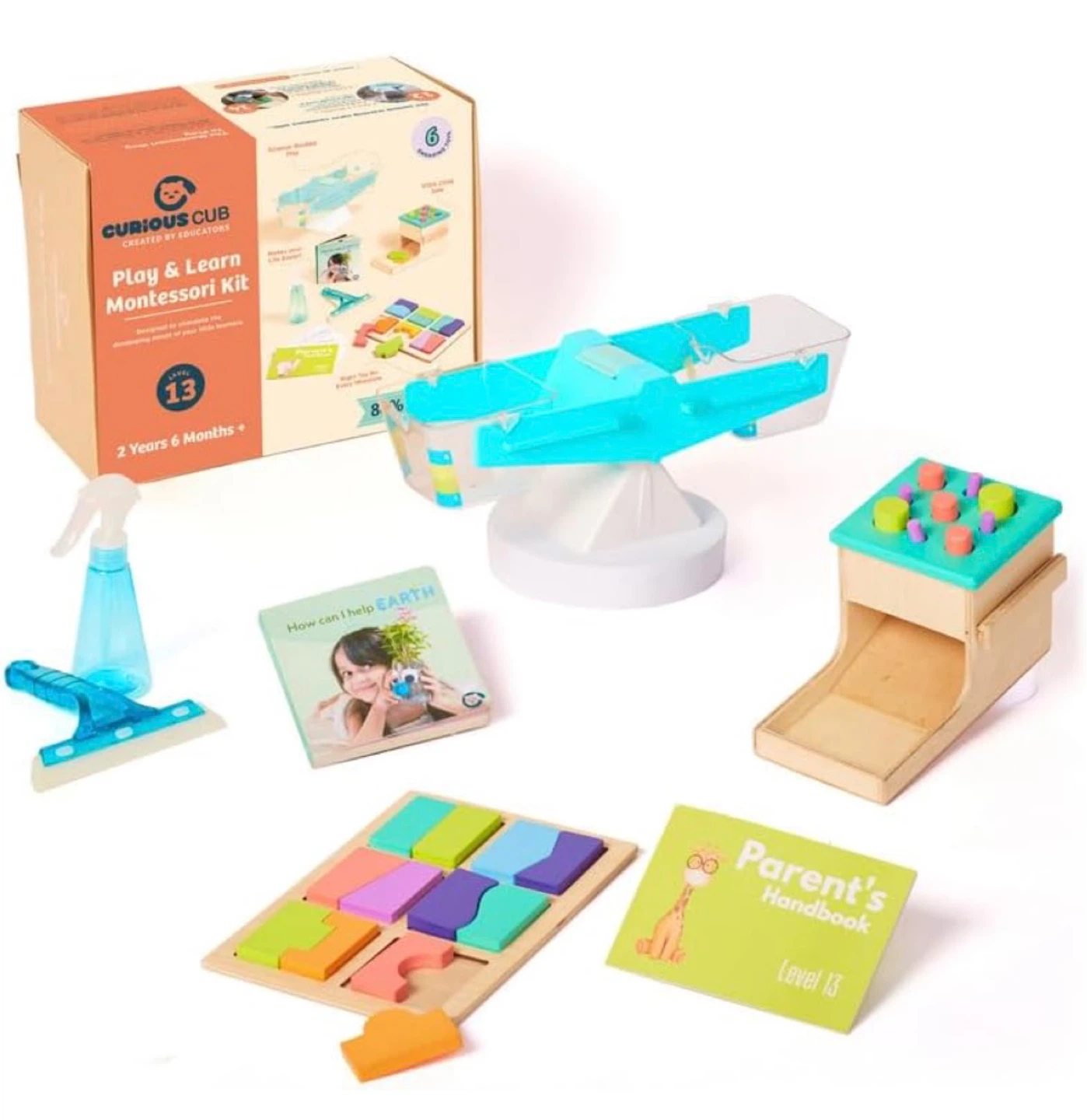 Curious Cub Play & Learn Montessori Kit Level 13