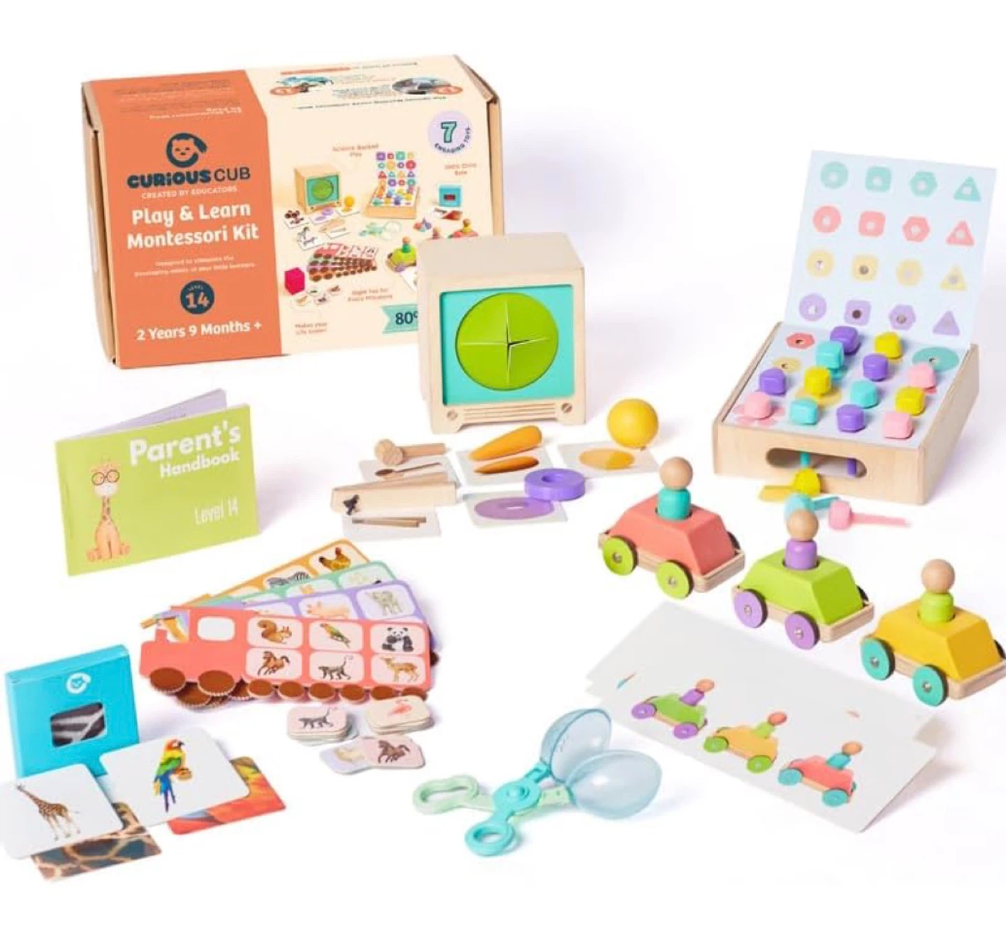 Curious Cub Play & Learn Montessori Kit