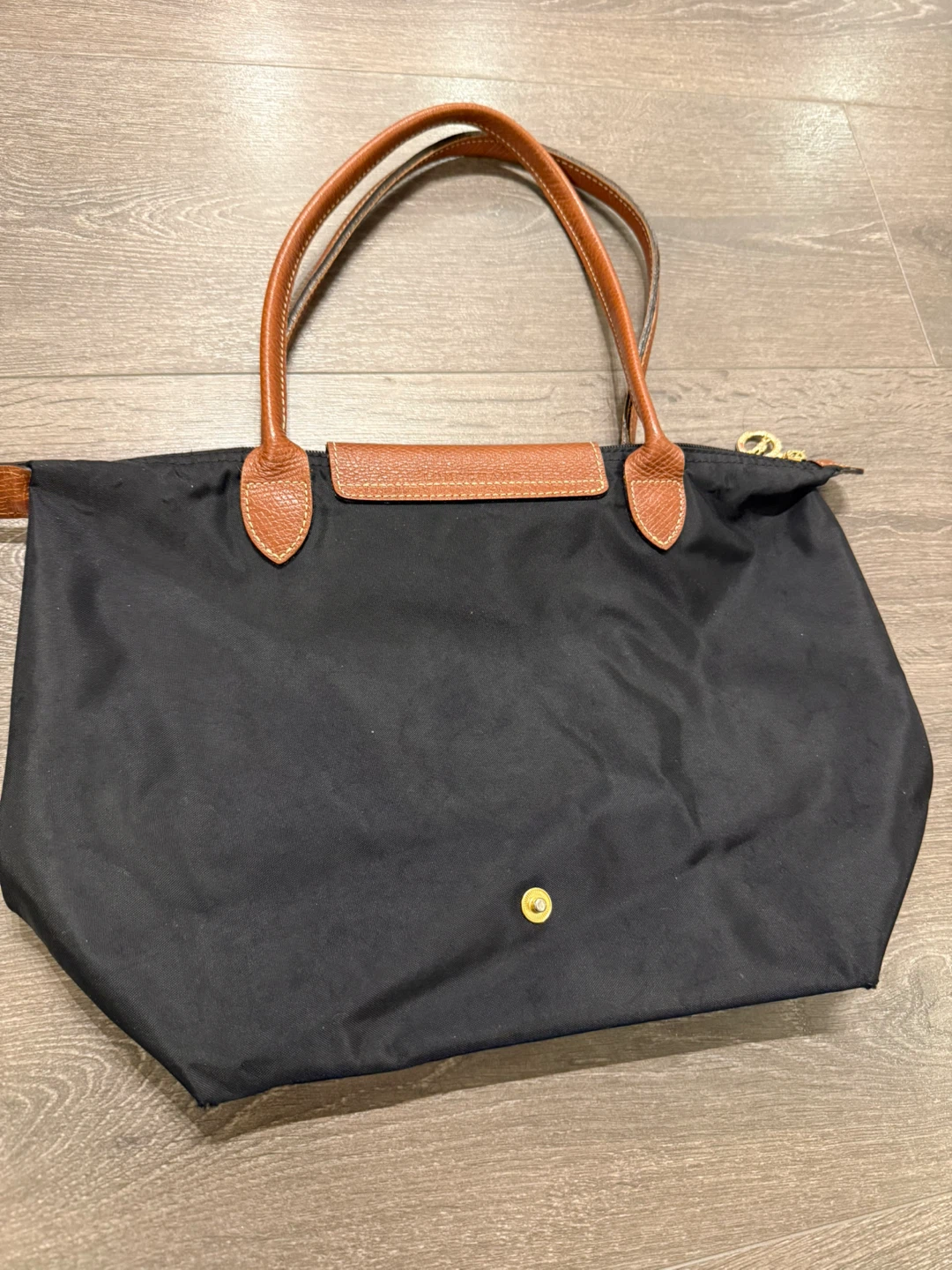 LONGCHAMP medium Le Pliage Original Tote Shoulder Bag black - photo 3