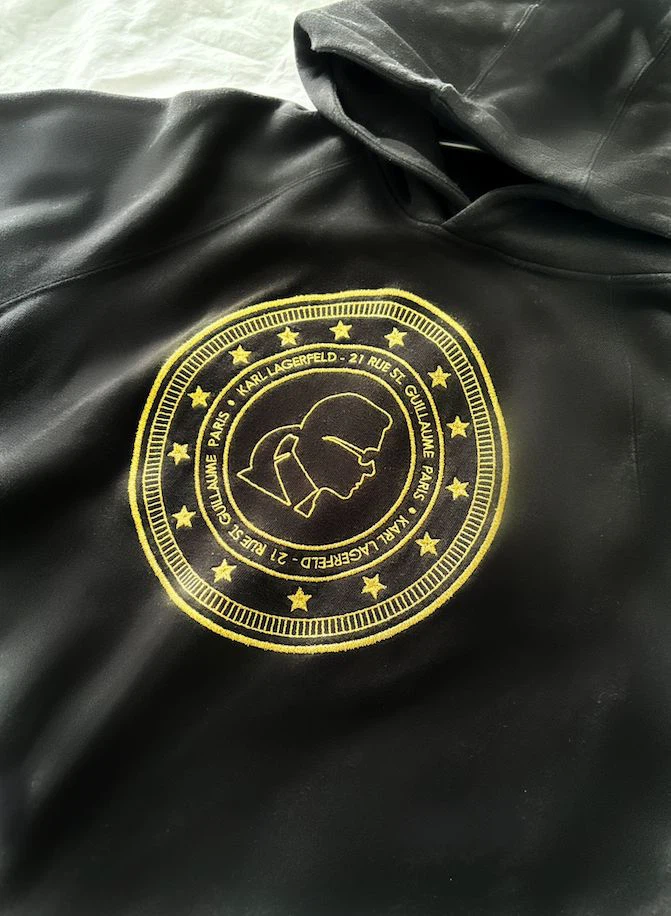 Karl Lagerfeld Black Hoodie