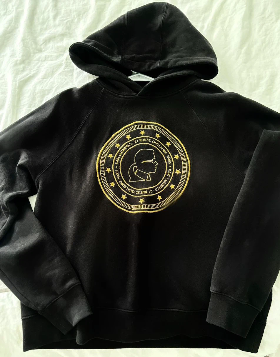 Karl Lagerfeld Black Hoodie - photo 2