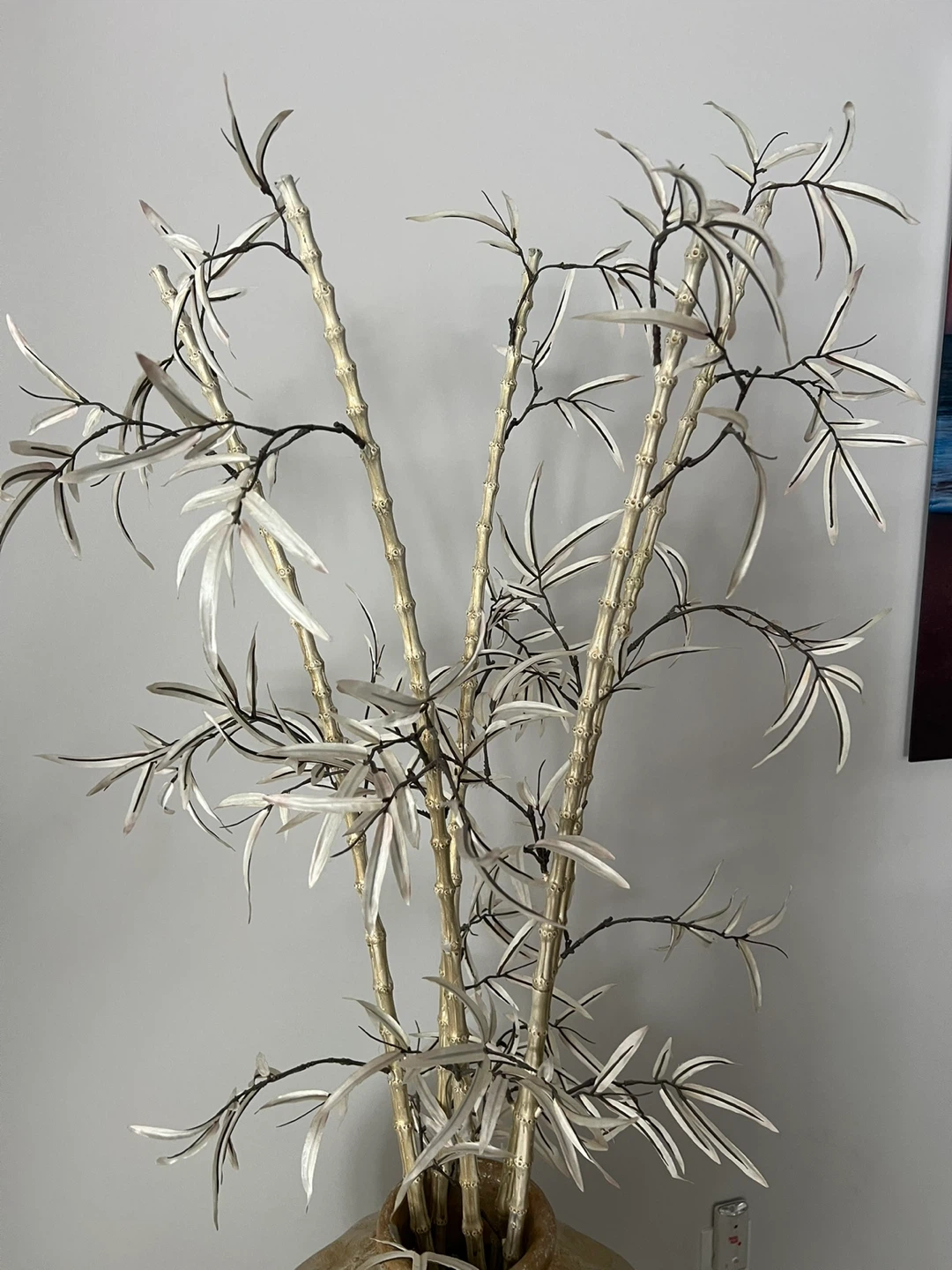 Large Decorative Vase with Faux Branches - photo 2
