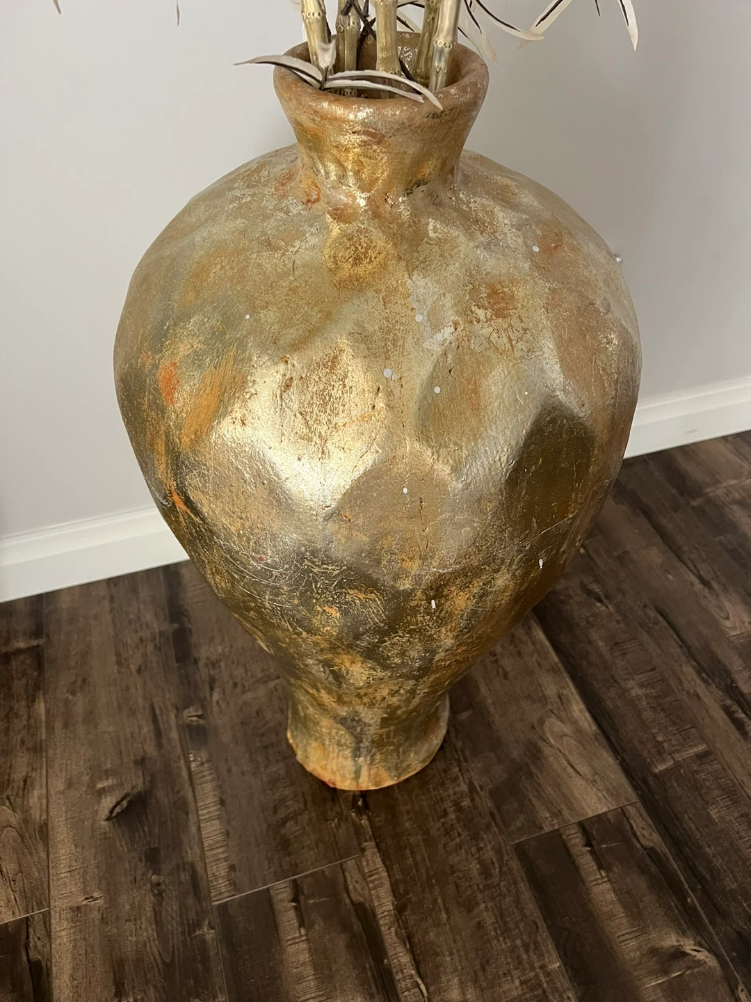 Large Decorative Vase with Faux Branches - photo 3