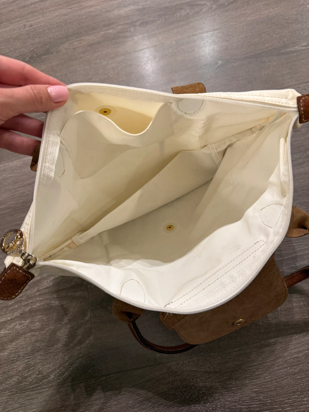 Longchamp Le Pliage Tote Bag medium white - photo 5