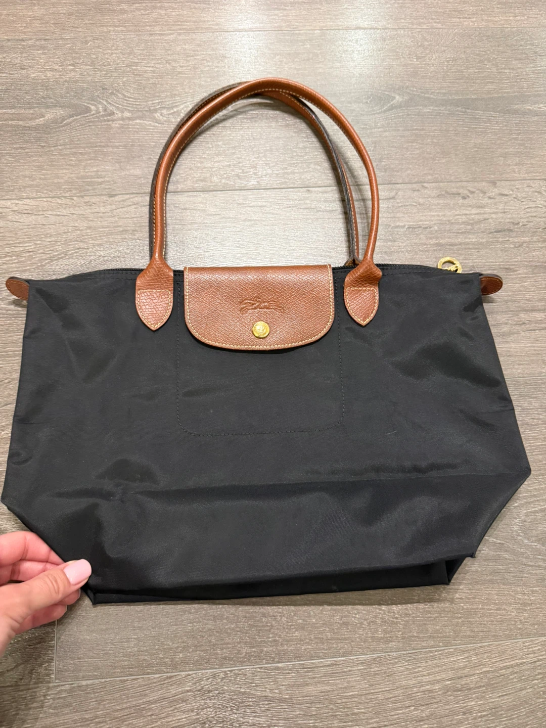 Longchamp Le Pliage Tote Bag black medium