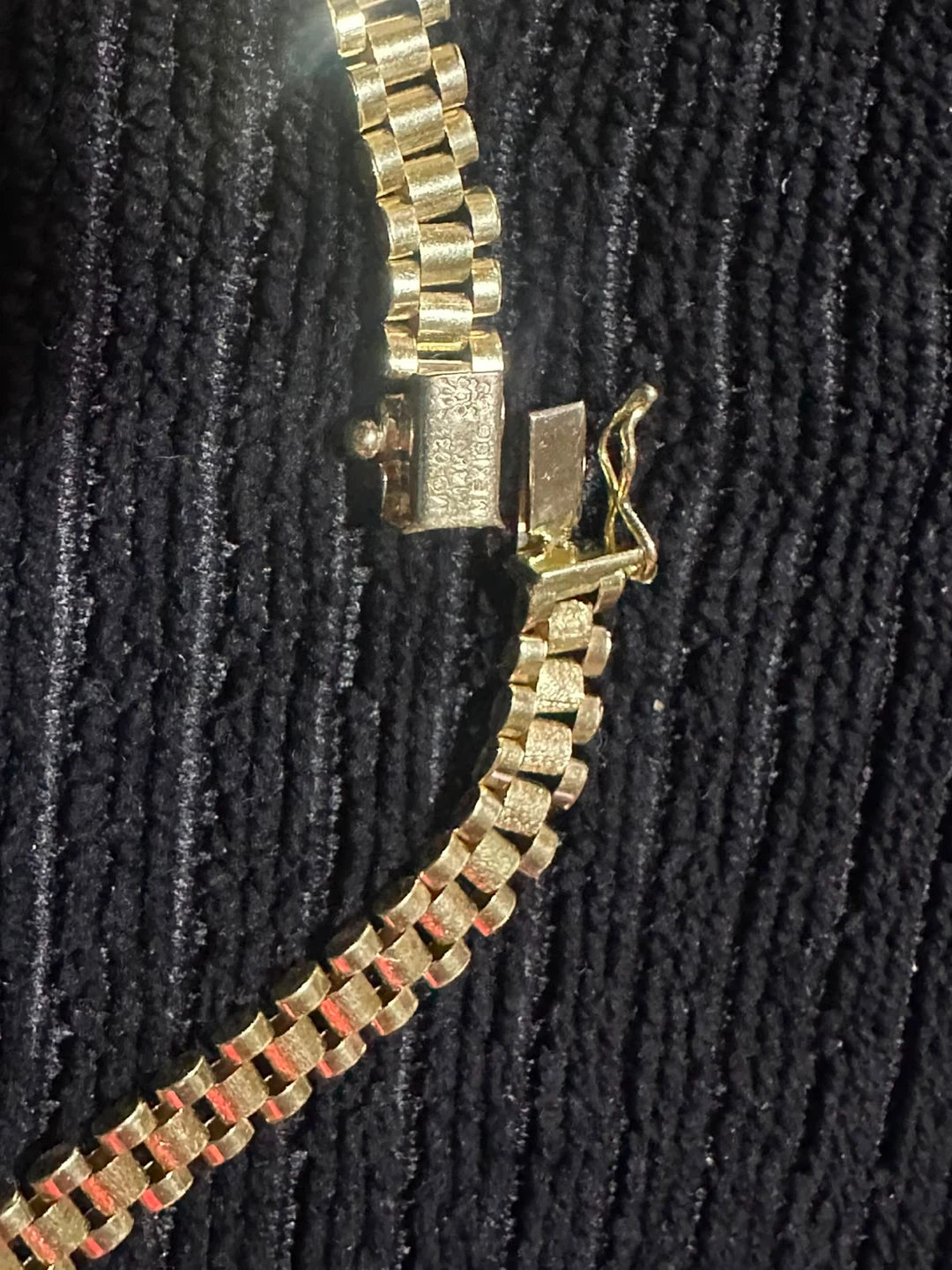 Gold necklace Rolex style - photo 4