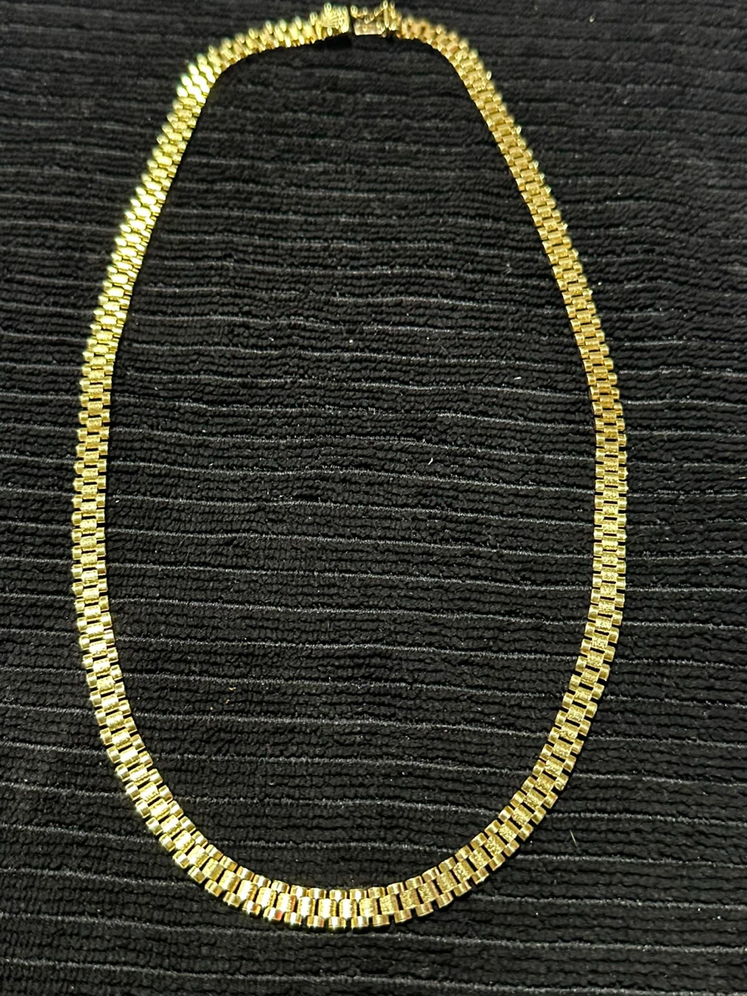Gold necklace Rolex style - photo 5