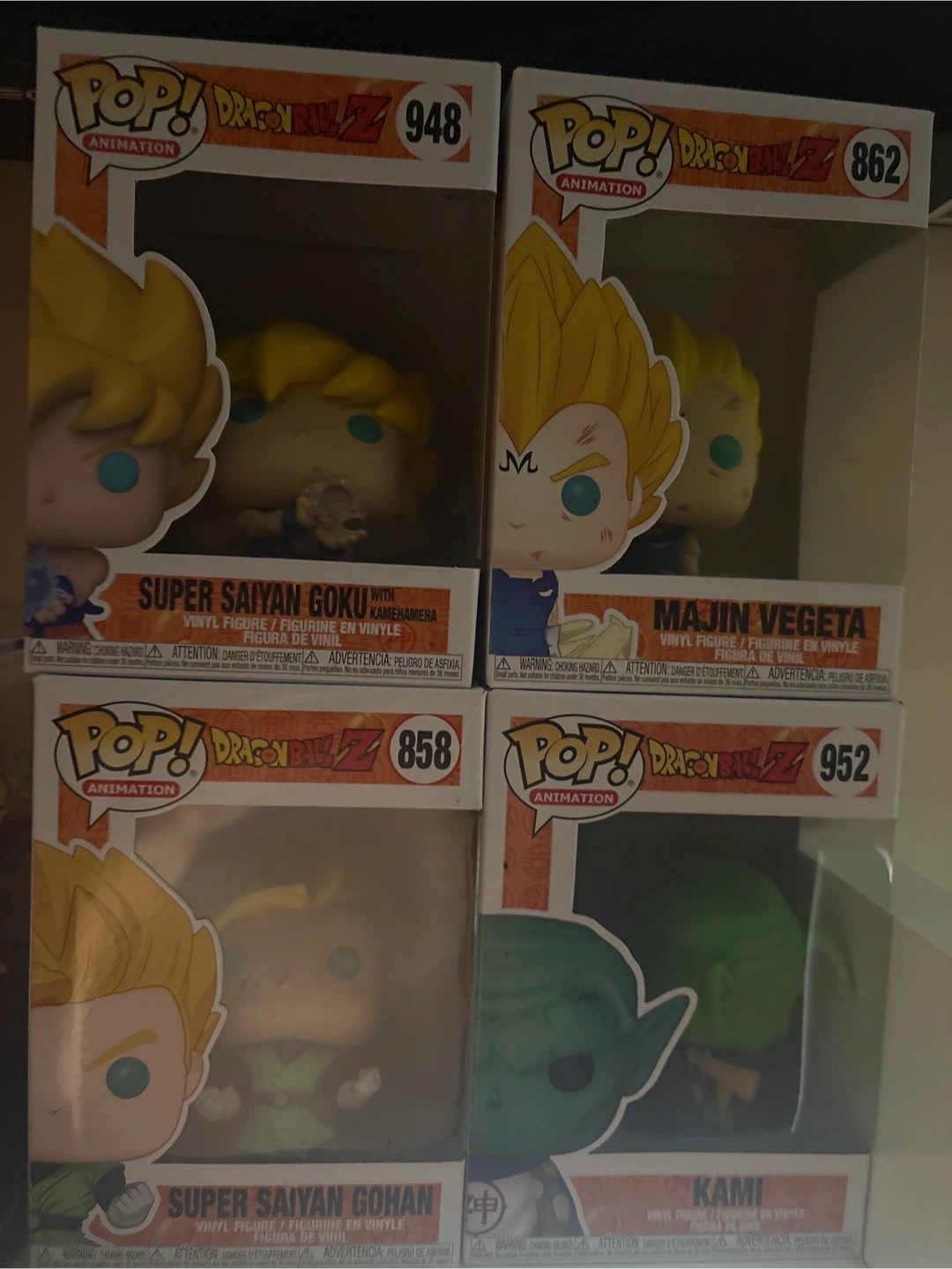 Funko Pop! Dragon Ball Z Figures